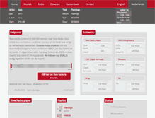 Tablet Screenshot of nl.slowradio.be